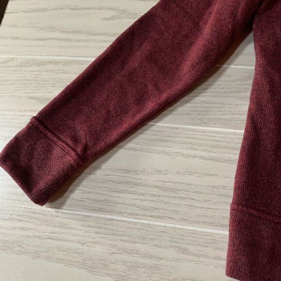 Renu Bruzer Womens Large Sweater Dark Red Zipper And Fasteners‎ - Picture 9 of 11